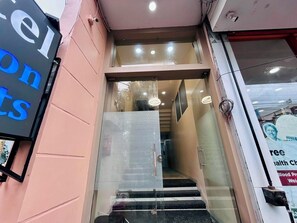 Entrada de la propiedad