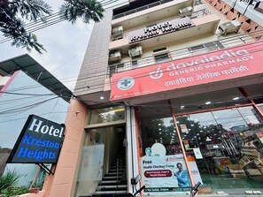 Front of property - Kreston Heights Hotel Scheme 114 (Indore)