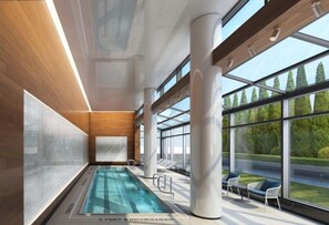 Indoor pool - 1BR Condo at Solari with Rooftop Garden (New York)