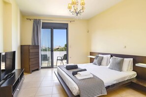 Iron/ironing board, free WiFi, bed sheets - Villa Kallisti Ialyssos by Villa Plus (Ialysos)