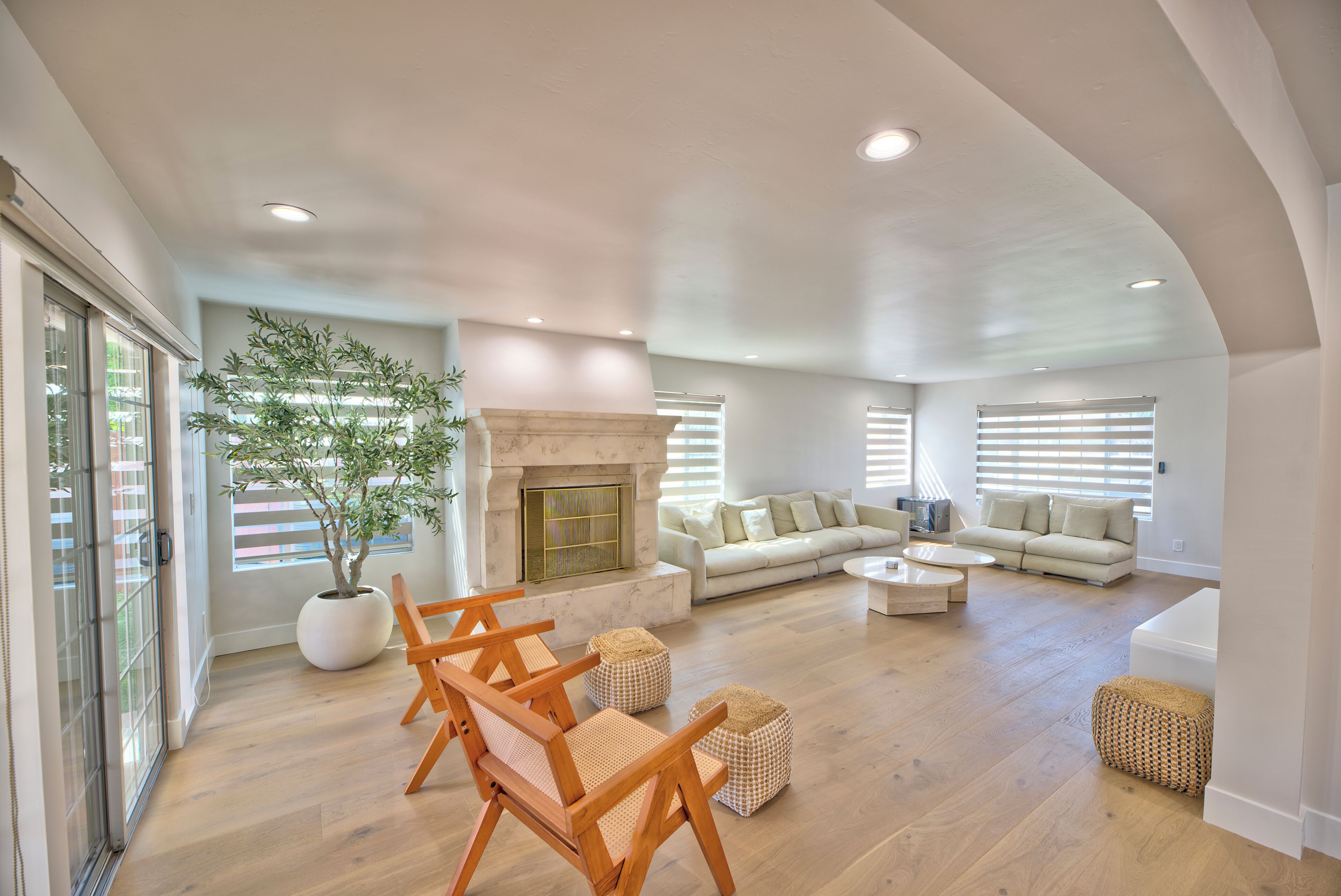 Smart TV, lareira, pebolim