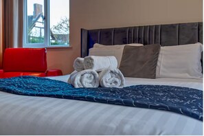 5 dormitorios, wifi gratis, ropa de cama