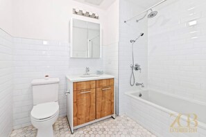 Shower, hair dryer - Gorgeous and Fully Equipped Luxury 1 Bedroom Apt! (New York)