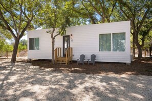 Exterior - Fall in Love with 1BR | Fire Pit + Hot Tub (New Braunfels)