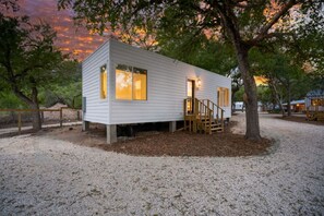 Exterior - Fire Pit Nights + Steps from Dog Park-1BR Cottage (New Braunfels)