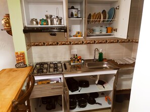 Private kitchen - Mini Loft apartment salento (Salento)