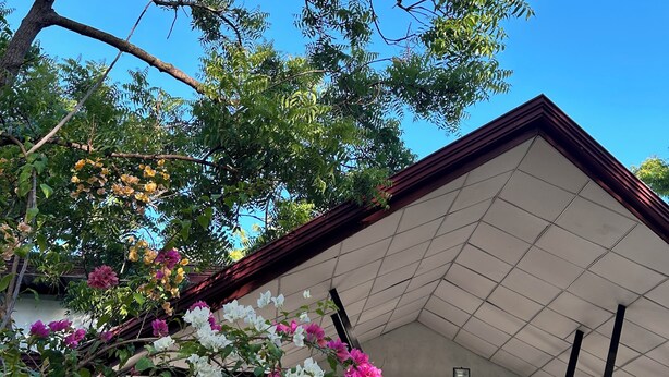 ด้านหน้าที่พัก