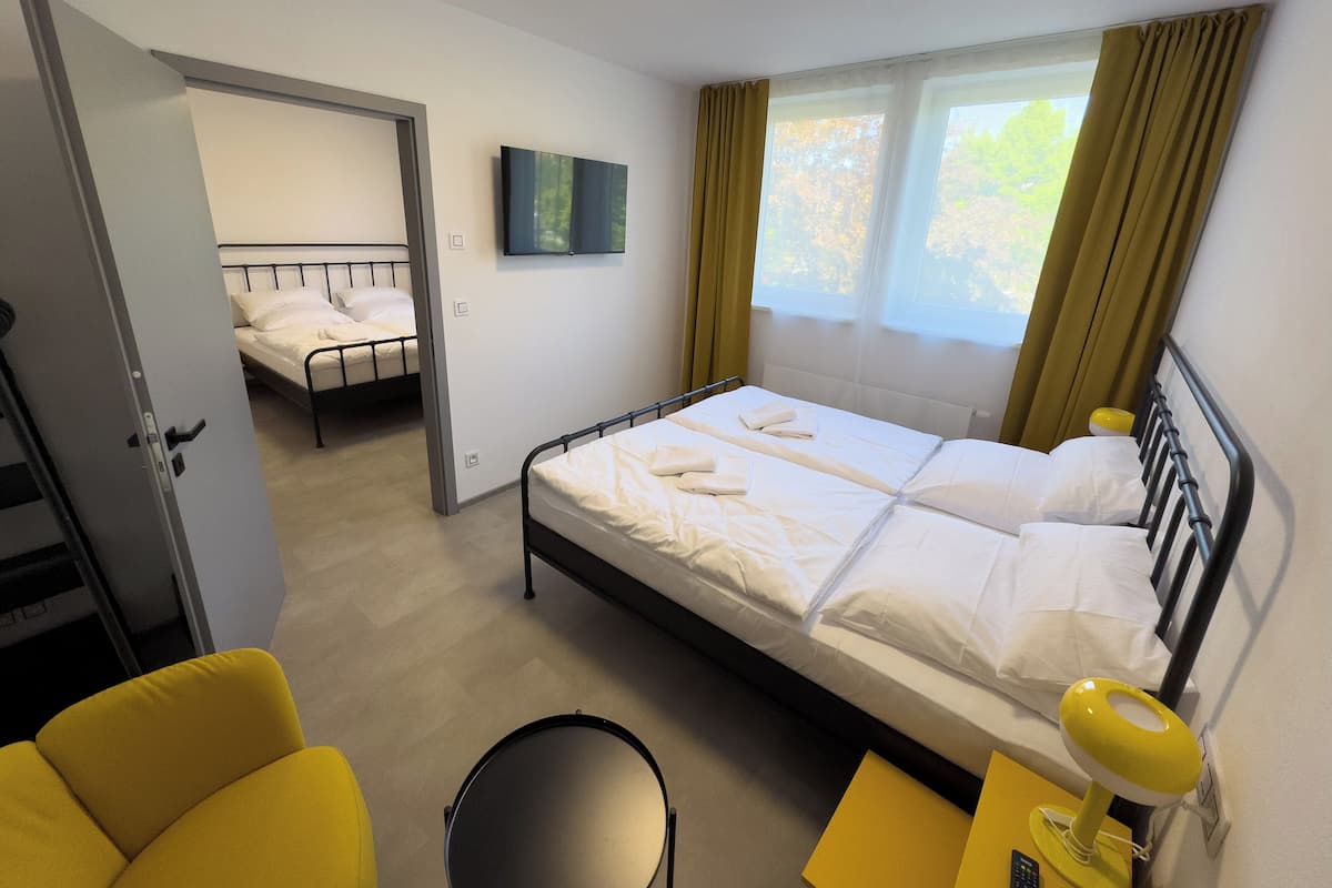 Vierbettzimmer, Stadtblick
