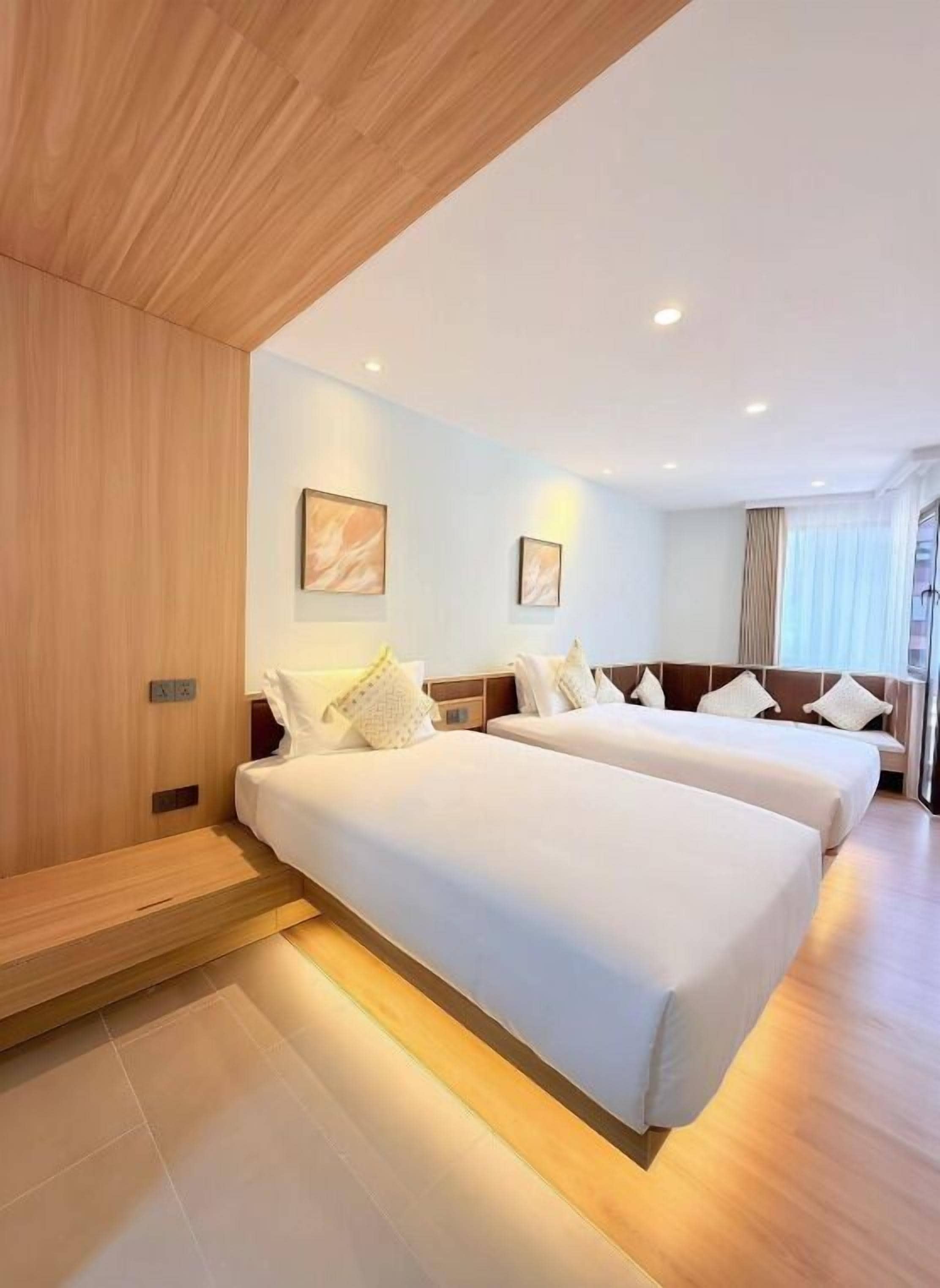 ห้องสแตนดาร์ดทวิน, เตียงเดี่ยว 1 เตียง, วิวสระว่ายน้ำ | ตู้นิรภัยในห้องพัก, Wi-Fi ฟรี