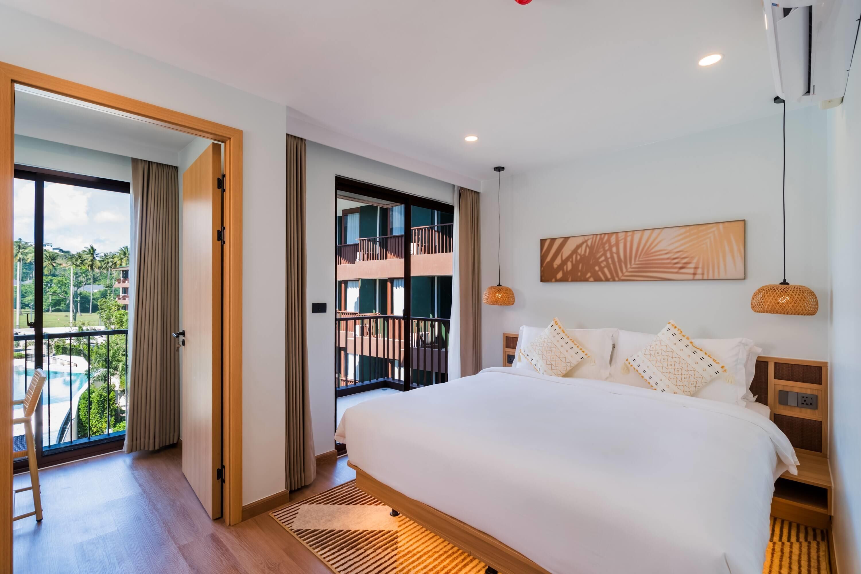 Premium Suite, Multiple Beds, Pool View | In-room safe, free WiFi