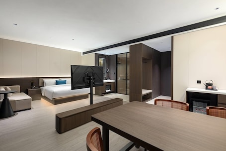 Suíte empresarial, 1 cama King, para não fumantes. Days Inn By Wyndham Liupanshui Railway Station