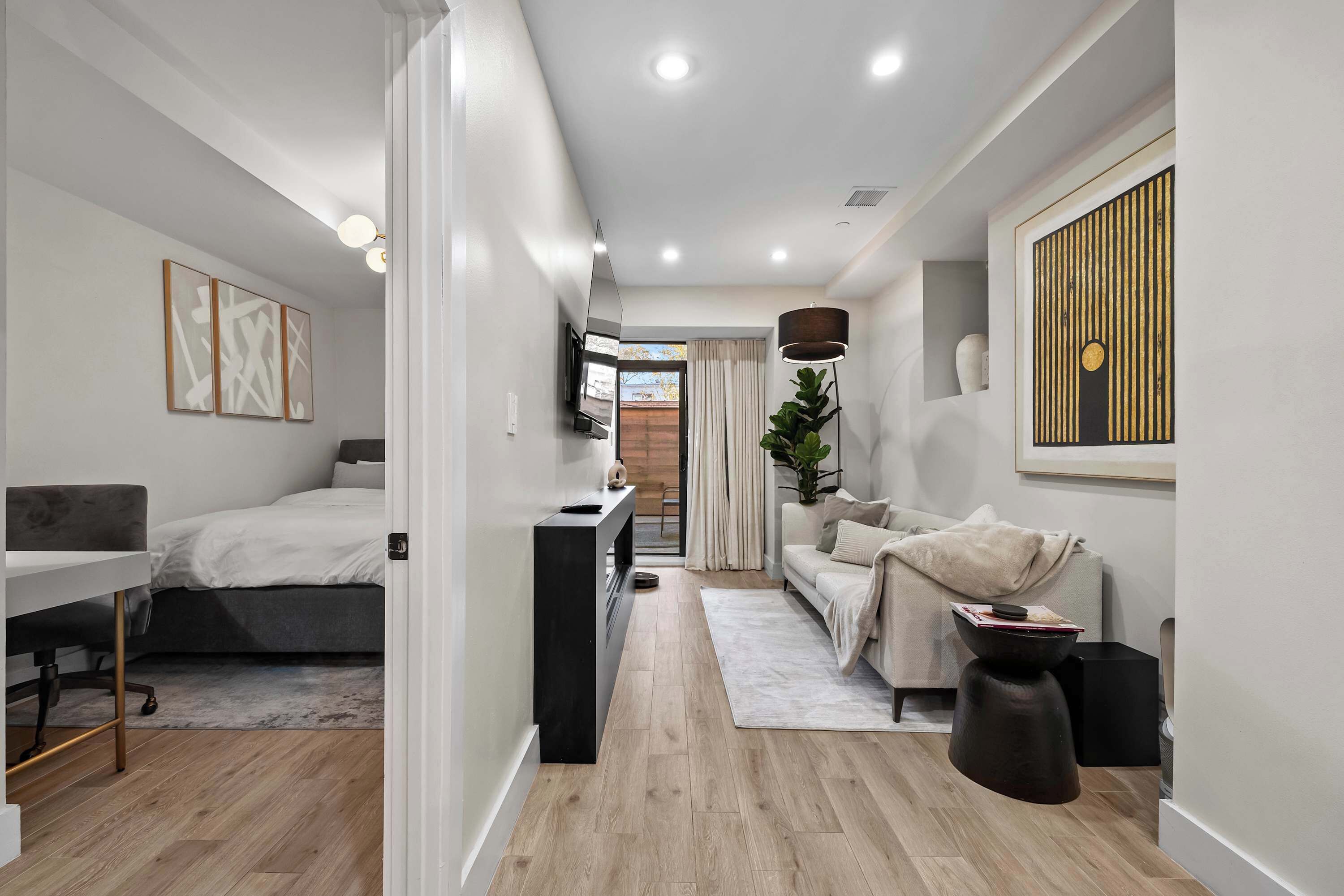 1 chambre, fer et planche à repasser, Wi-Fi, draps fournis