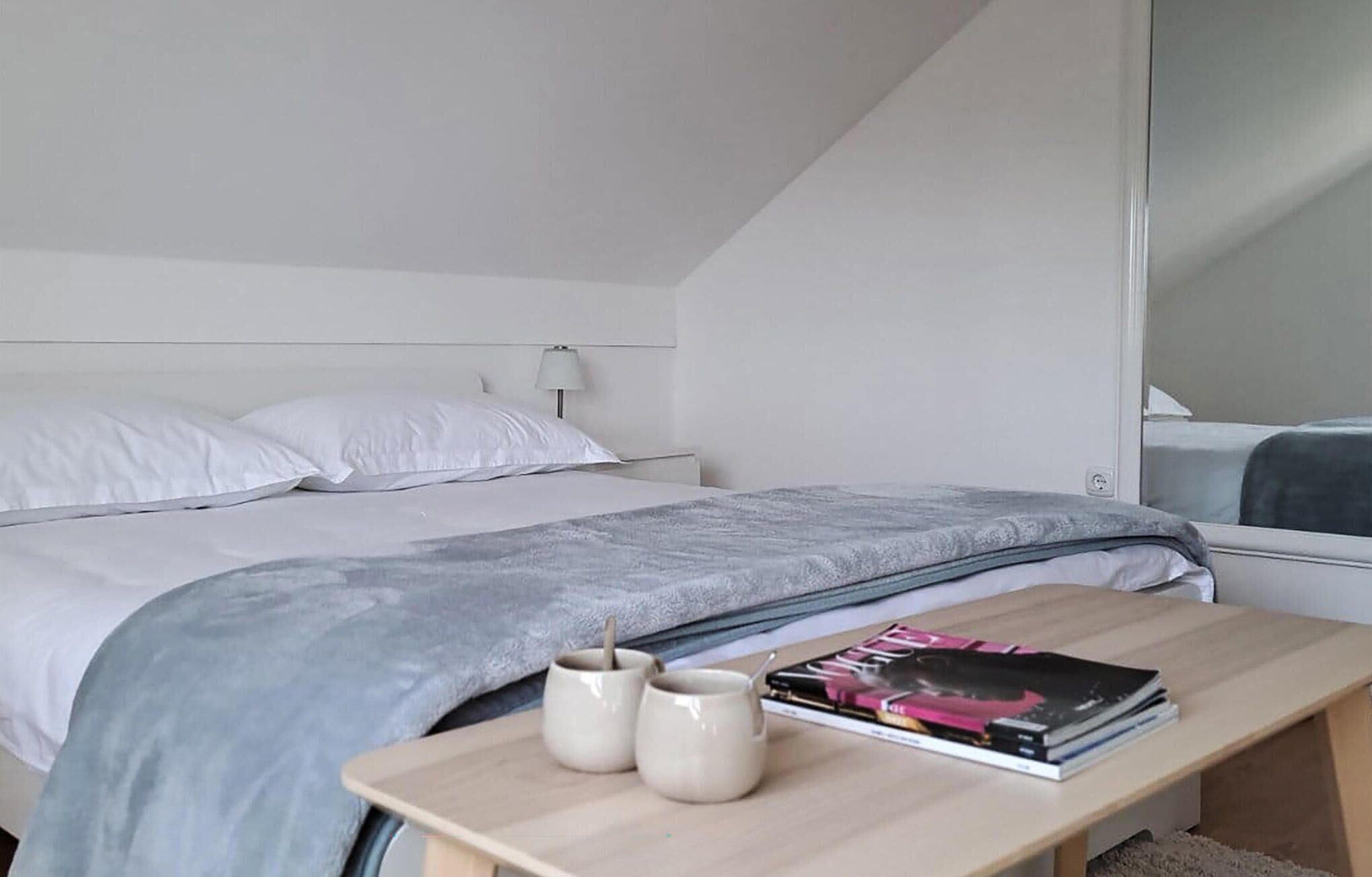 2 bedrooms, travel cot, free WiFi
