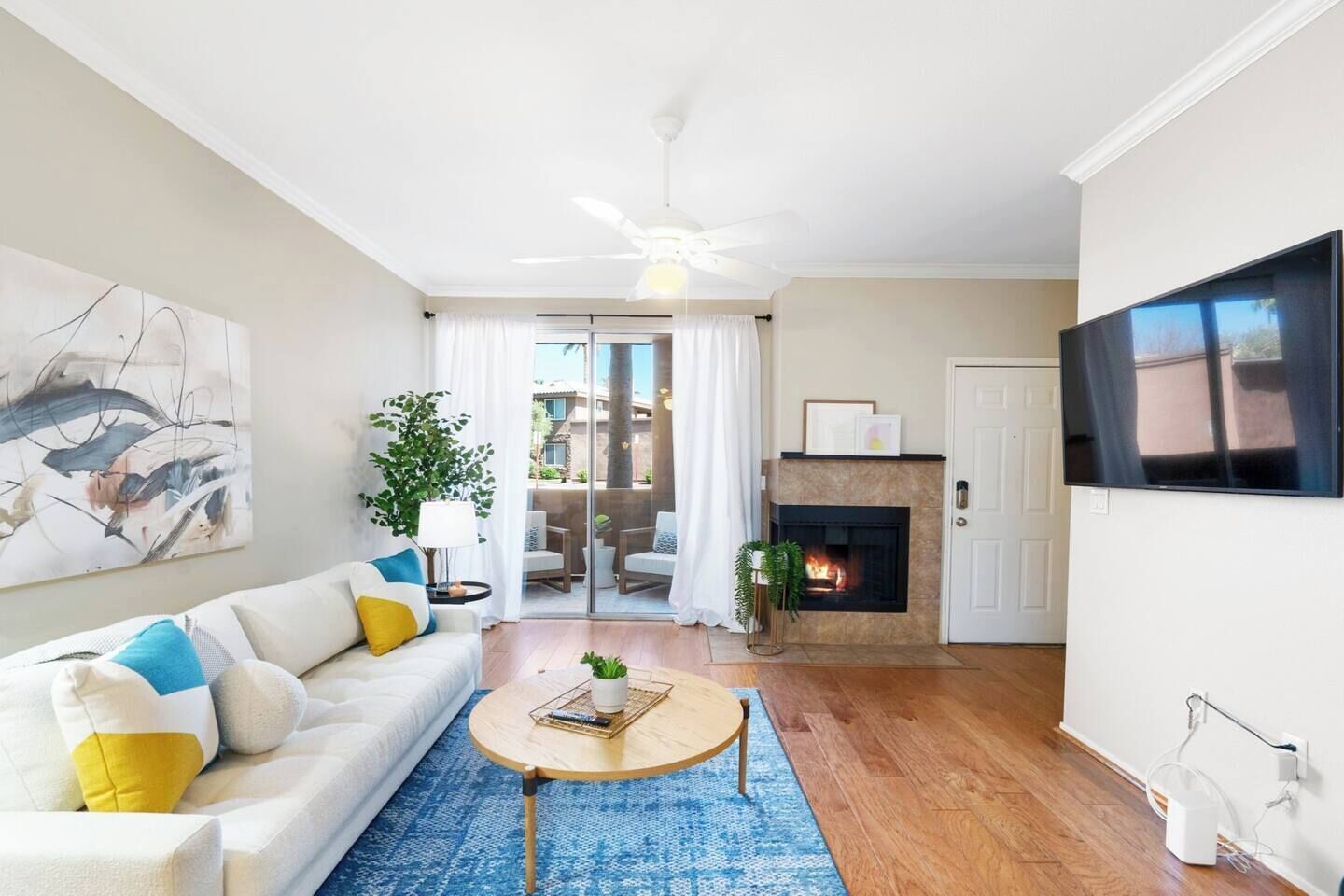 Área de sala de estar