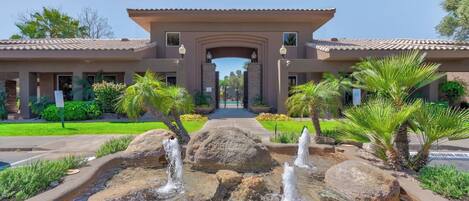 Enceinte de l’hébergement