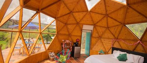 Chalet clásico, vista a la montaña | Vista desde la habitación