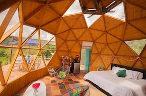 Classic Chalet, Mountain View | View from room - Prana hills (Arbeláez)