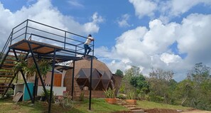 Classic Chalet, Mountain View | Terrace/patio - Prana hills (Arbeláez)