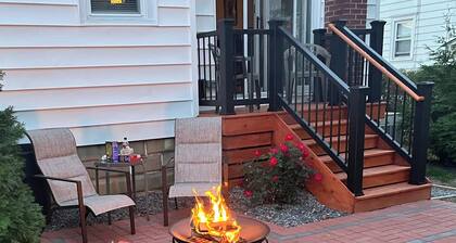 Welcoming 3-bedroom house with AC in charming Pennsauken