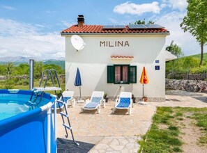 Pool - Village Holiday House Ivan Kozina with Pool (Trilj)