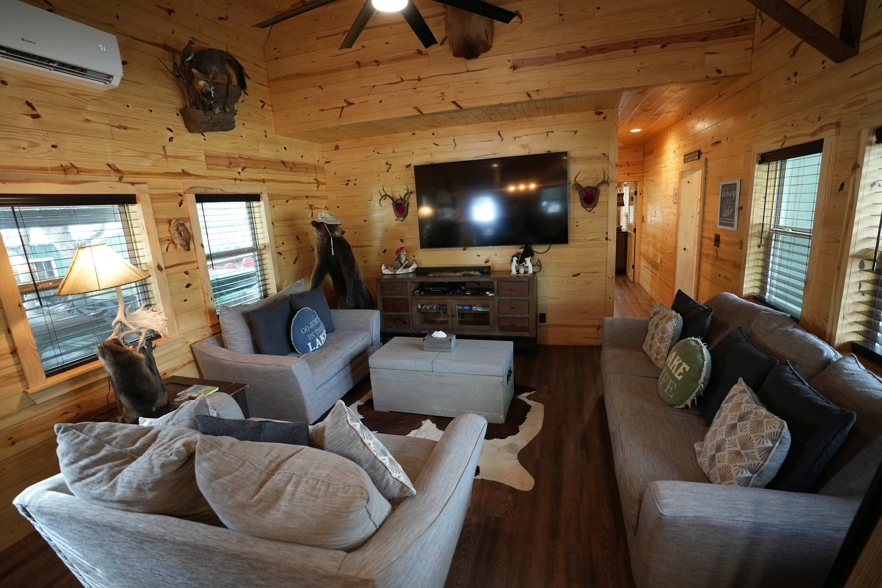 Televisie en een kantoor