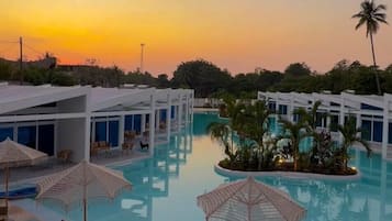 Vistas al complejo turístico