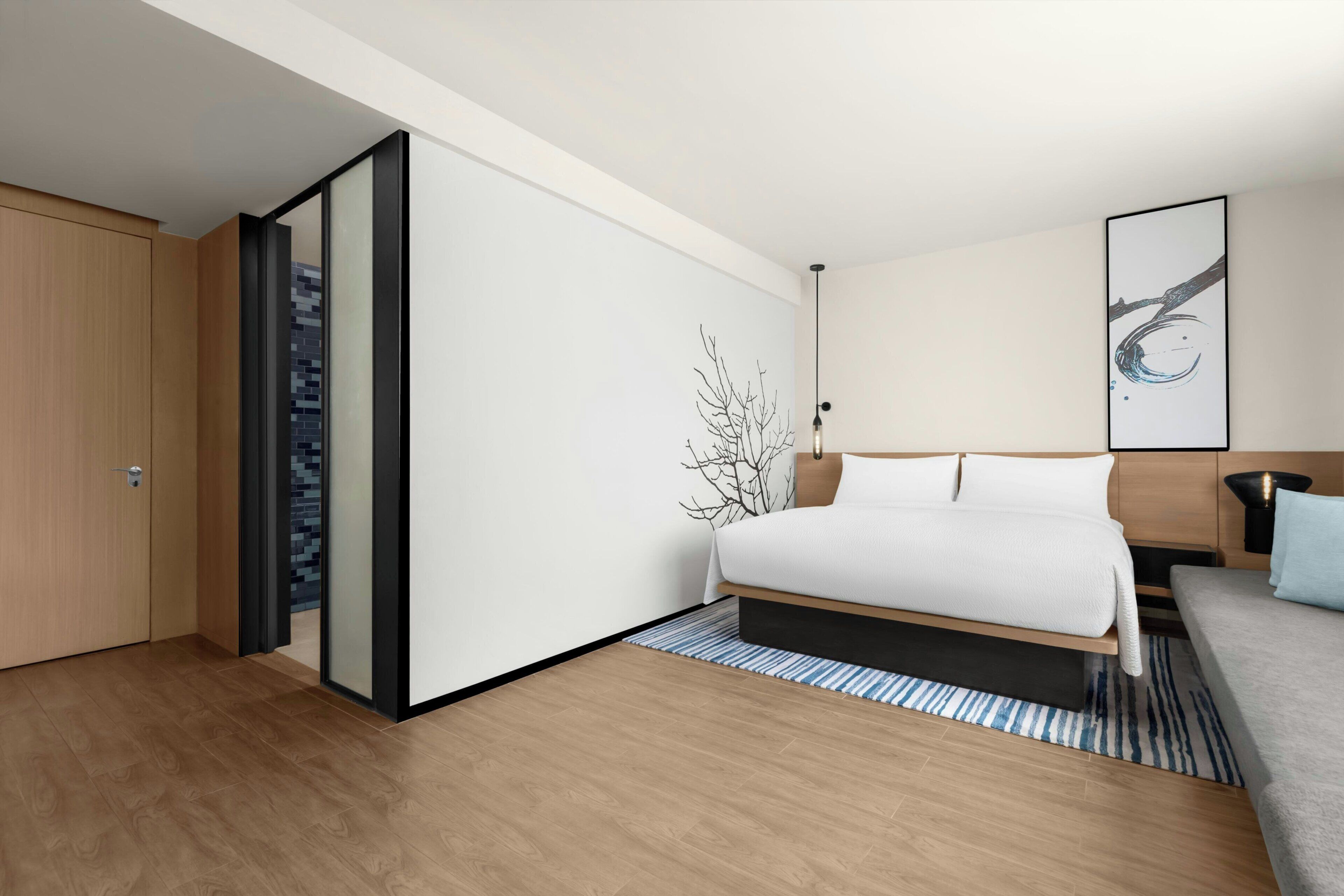 Free minibar, in-room safe, desk, laptop workspace
