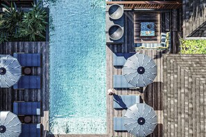 Villa, 4 Bedrooms, Private Pool | Pool | 2 outdoor pools, pool umbrellas, sun loungers - Hiliwatu, Bali Ubud, A Tribute Portfolio Resort (Payangan)