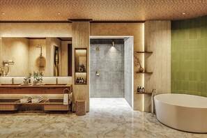 Villa - 4 sovrum - privat pool | Badrum | Badkar och dusch, regndusch, gratis toalettartiklar och hårtork