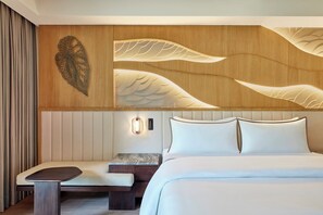 Villa – premium, 1 kingsize-seng, balkong, resort-utsikt | Sengetøy av topp kvalitet, memory foam-senger og minibar