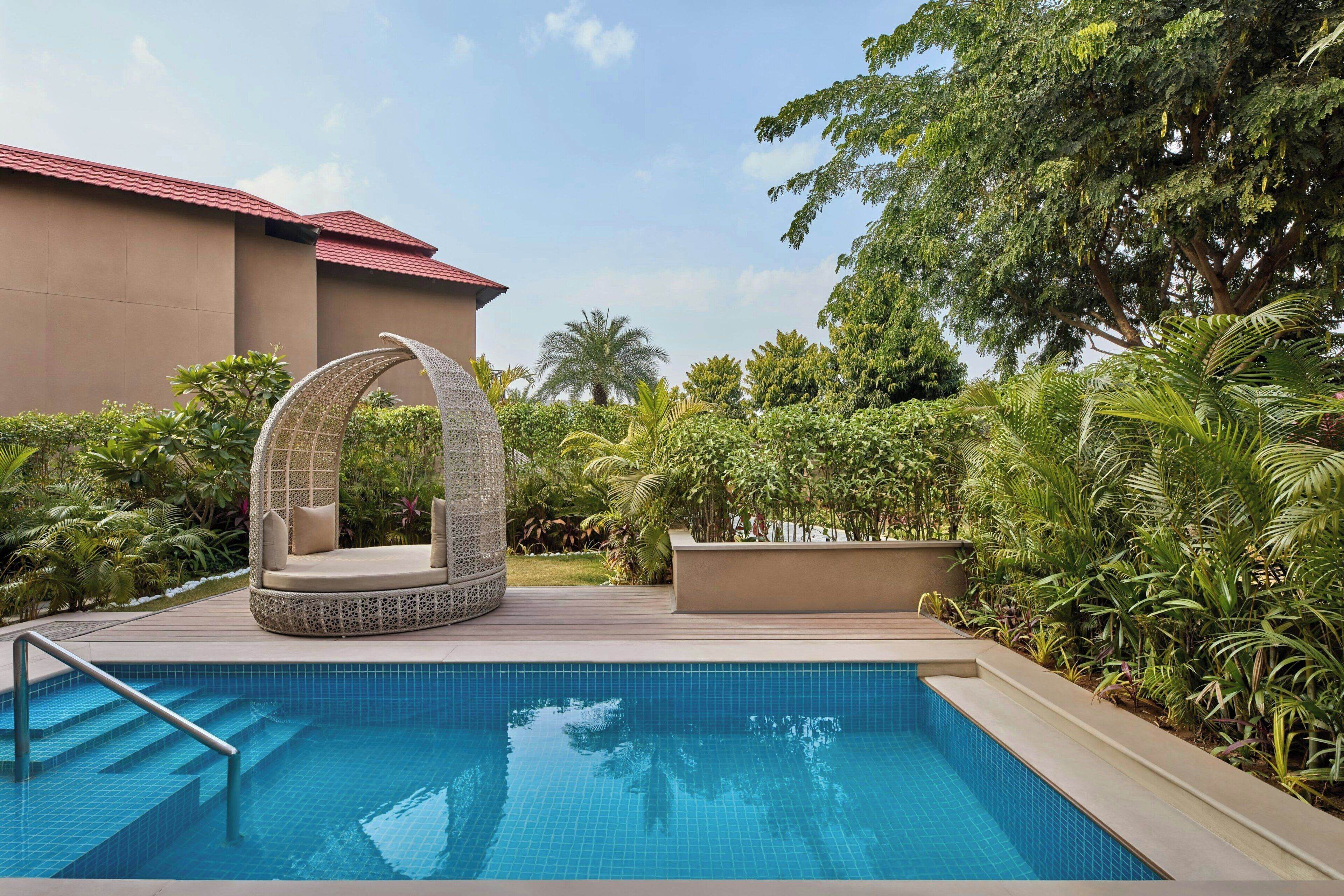 Villa de lujo, 2 habitaciones, balcón, vista al resort | Servicio de la propiedad