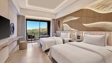 Deluxe kamer, 1 kingsize bed, balkon, uitzicht op resort