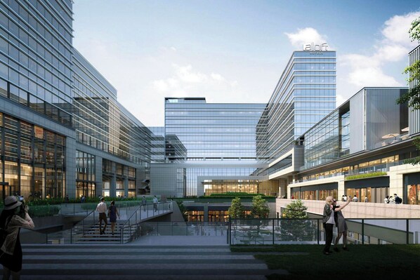 Udsigt fra overnatningsstedet