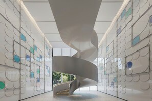 Blick von der Unterkunft