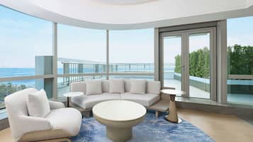 55-tums LED-tv med kabelkanaler