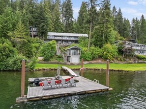 Exterior - The Gem of Lake CDA-Panoramic Waterfront Home with Private dock (Harrison)