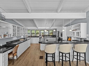 Microwave, oven, stovetop, dishwasher - The Gem of Lake CDA-Panoramic Waterfront Home with Private dock (Harrison)