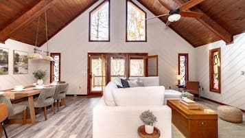 TV, fireplace, table tennis, stereo