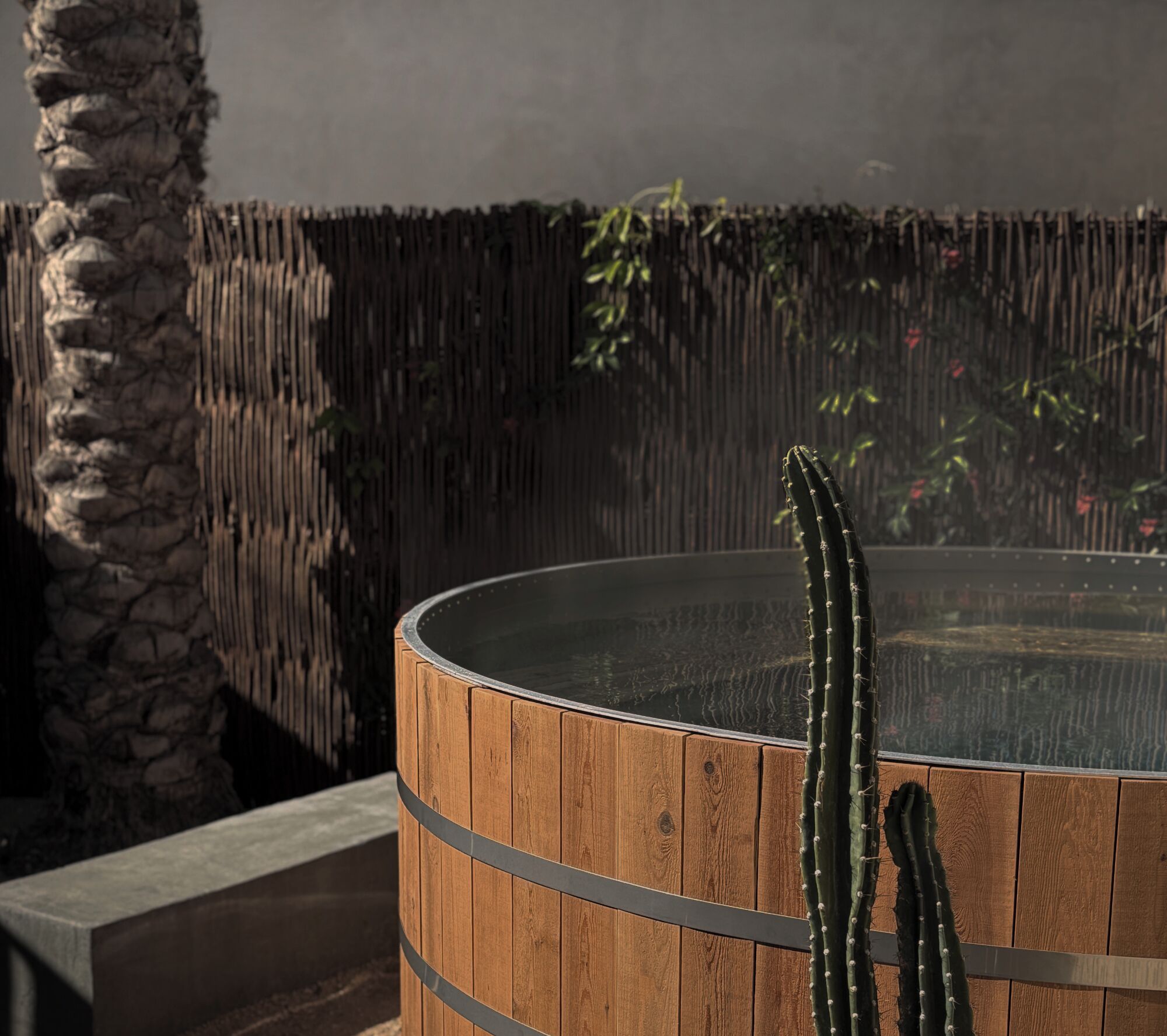Bain à remous extérieur