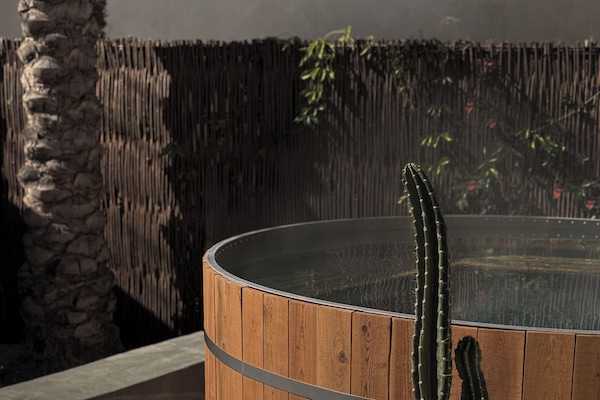 Bain à remous extérieur