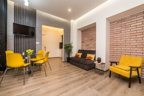 Family Apartment | Private kitchen | Fridge, stovetop - Marcel Apartments (Belgrade)