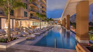 Pool - Located In Famous Hilton-Hawaiian Village-Grand Islander-2 Bd Partial Ocean View (Honolulu)