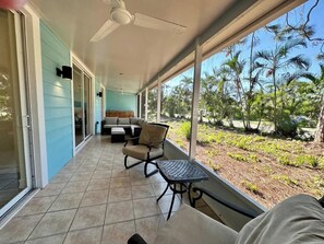 Terrace/patio - New 1st Floor Condo Private Lanai (Bonita Springs)