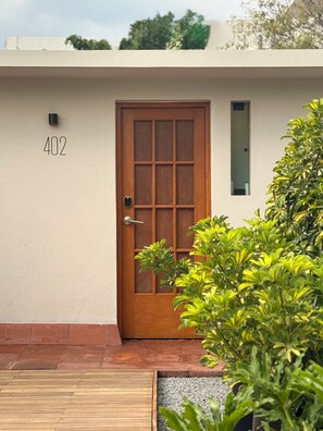Exterior detail - oolena Unique Studio w/private terrace (Ciudad de México)