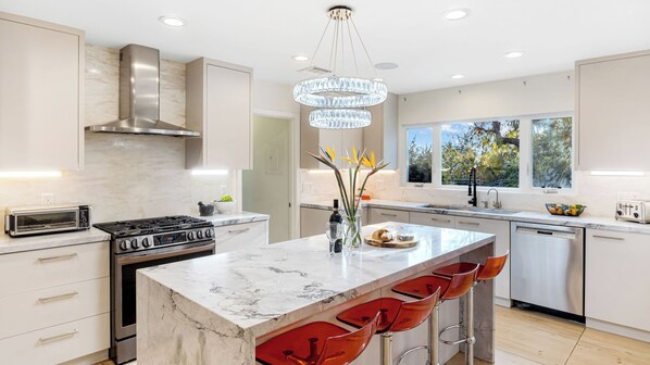 House (Multiple Bedrooms) | Interior - LA Hillside Retreat w/ Pool, Views, Fire Pit & Outdoor Lounging Casa Bellagio by Avantstay (Los Angeles)