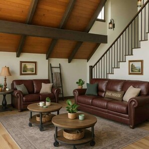 TV, offices - Dead Lake Retreat, Richville, MN (Richville)