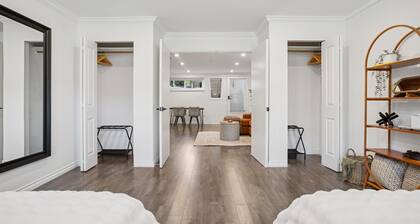 Bright, New & Spacious 1 Bedroom Suite! Family friendly & central to shopping.