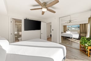 3 habitaciones, escritorio, tabla de planchar con plancha y wifi
