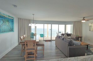 Smart TV - 3 BR/3 BA Wall to Wall Gulf Views! Accessible Master Suite/Efficiency (Panama City Beach)