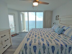 3 bedrooms, iron/ironing board, free WiFi, bed sheets - 3 BR/3 BA Wall to Wall Gulf Views! Accessible Master Suite/Efficiency (Panama City Beach)